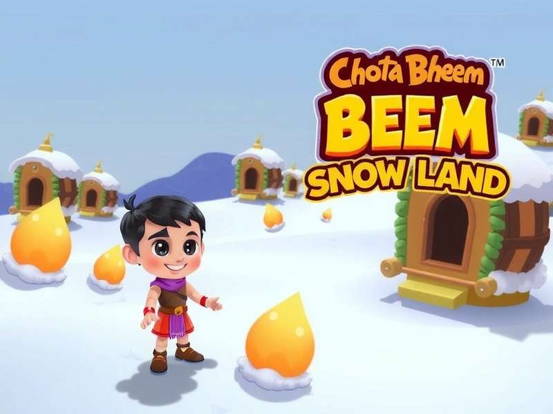 Chhota Bheem Snow Land game cover